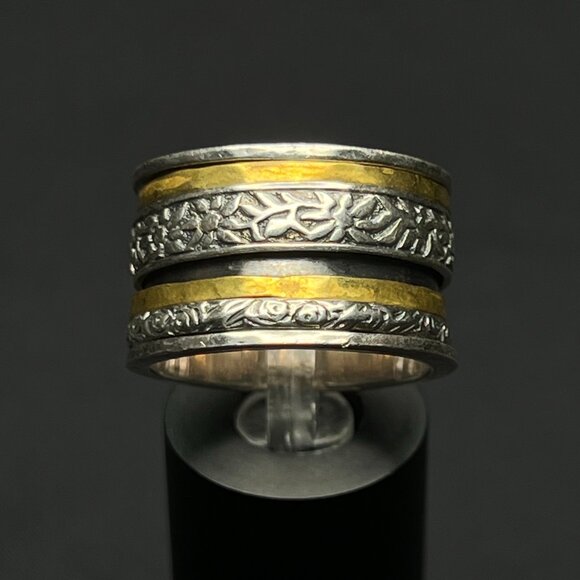 Silpada Two-Tone Ring - Picture 1 of 5